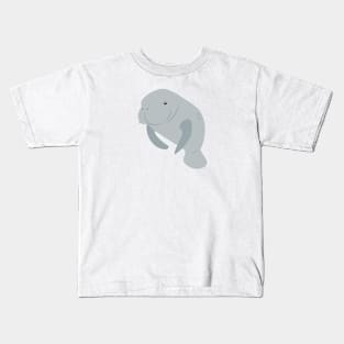 Cute Manatee Kids T-Shirt